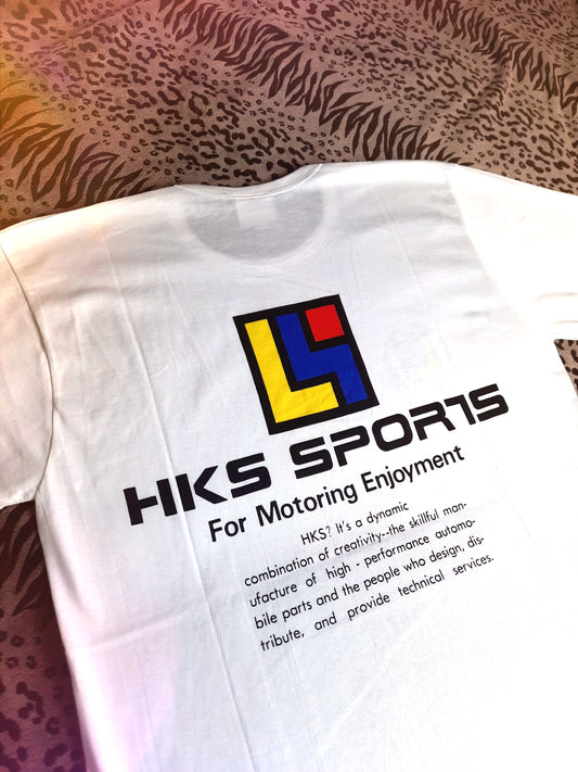 Original HKS T-shirt - back print photo - JDM Import