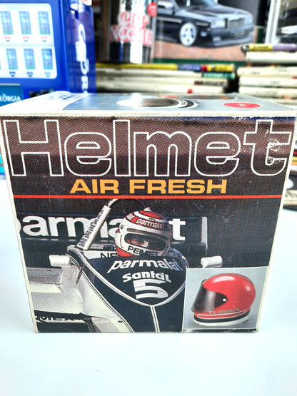 Original Japanese helmet air freshener, super cool item - front box - JDM Import