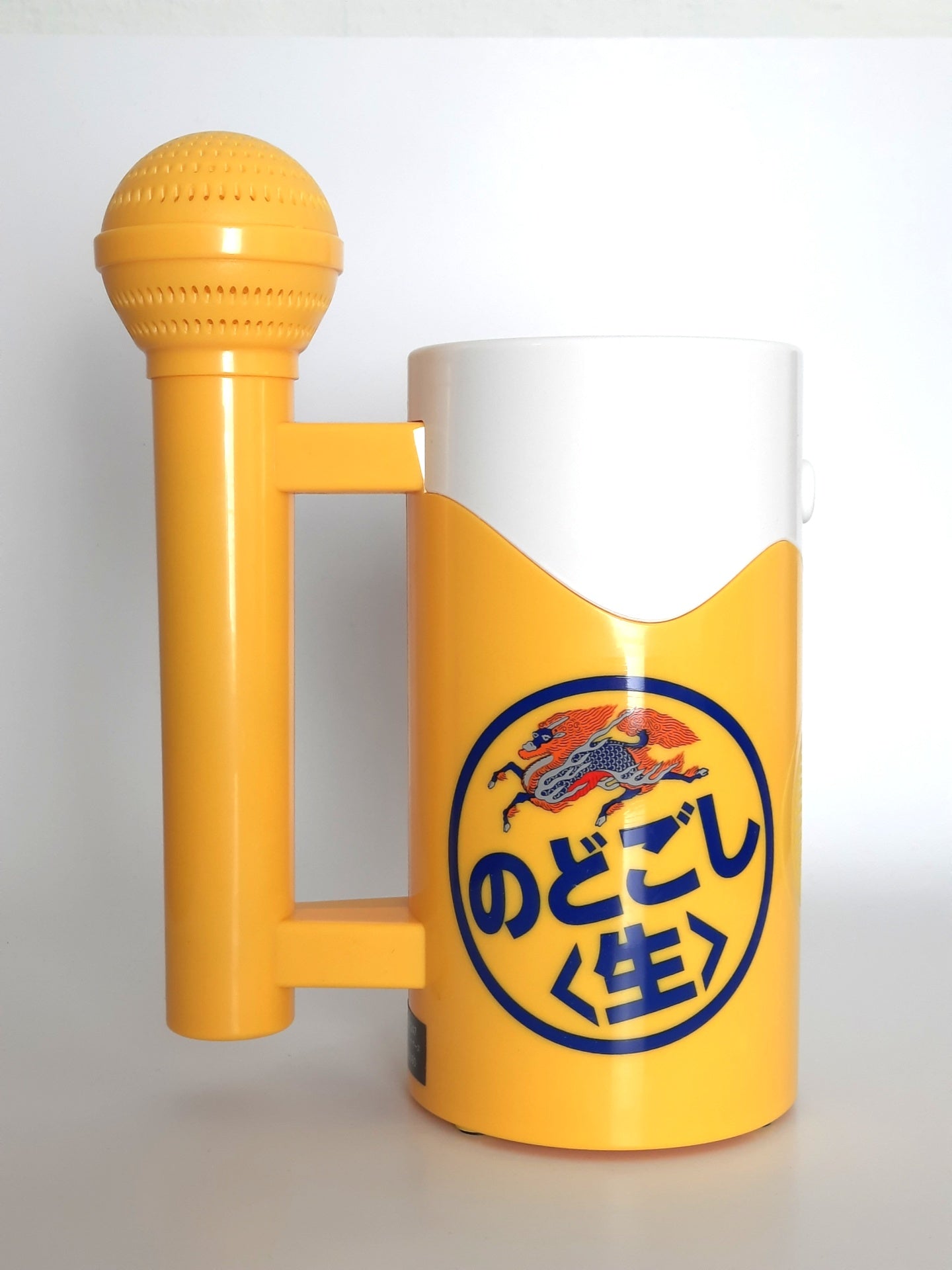 Original KIRIN beer portable Japanese karaoke kit -  Beer microphone