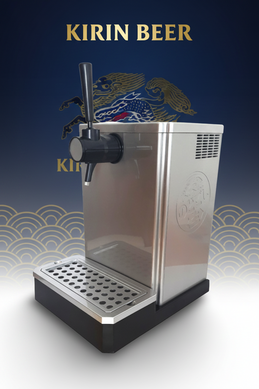 Original KIRIN beer tap for beer cans - Front view