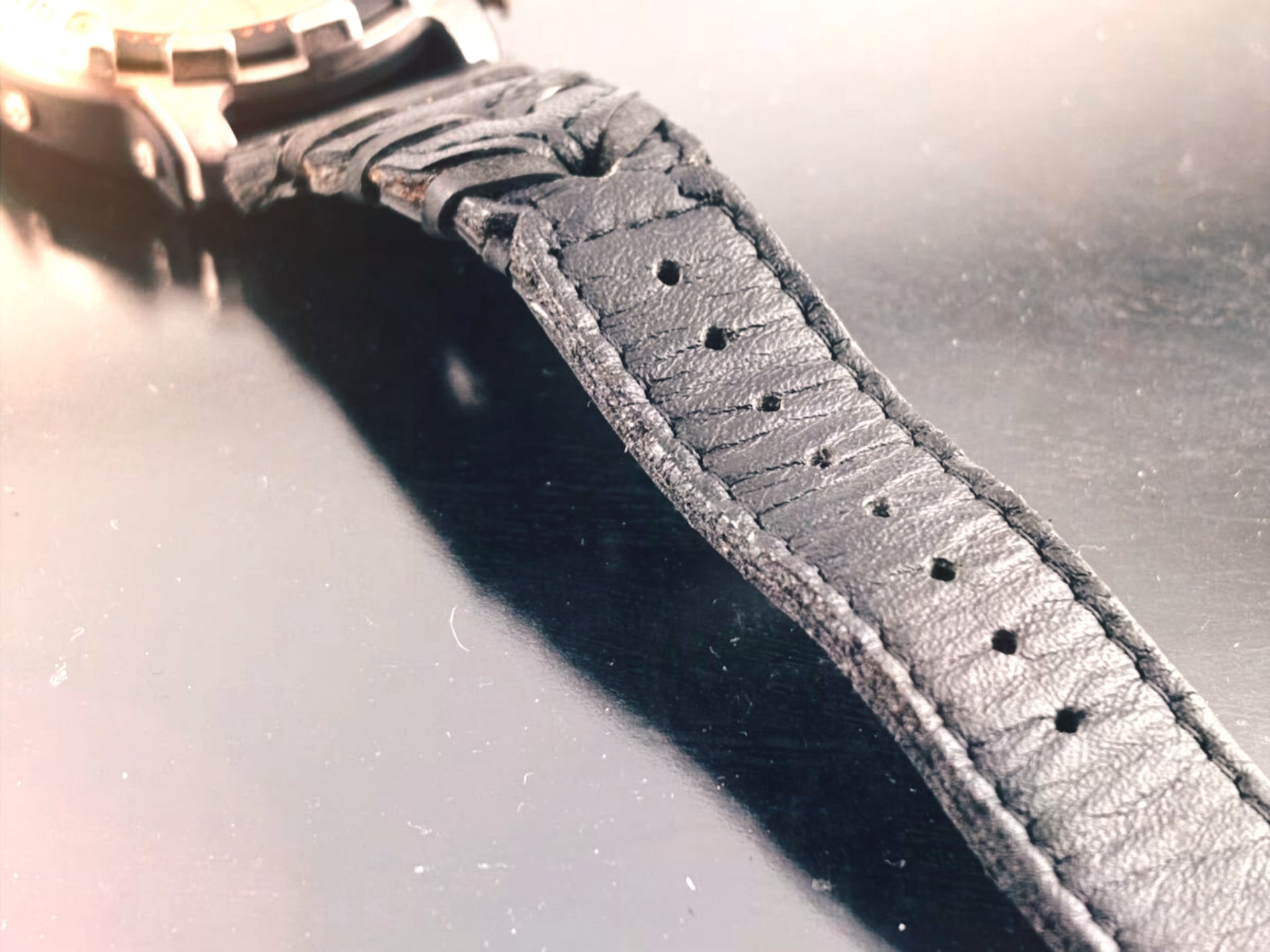 Original NISSAN R390 GT1 1997 LE MANS watch - Original strap bottom - JDM Import