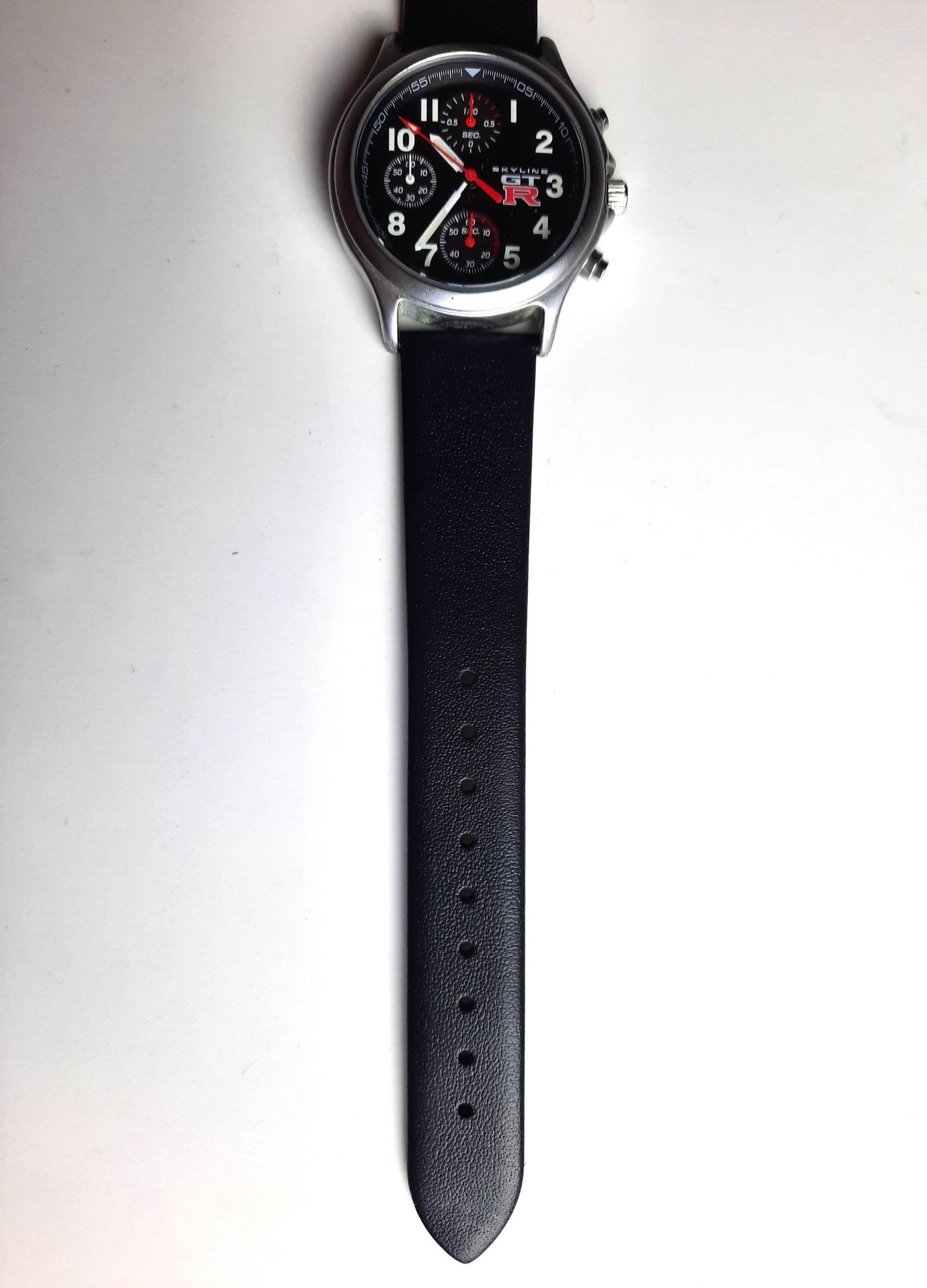 Original NISSAN SKYLINE GTR watch - lower side of the strap