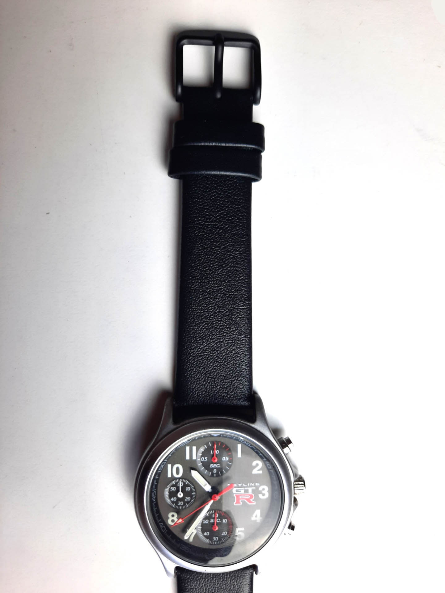 Original NISSAN SKYLINE GTR watch - top of the strap