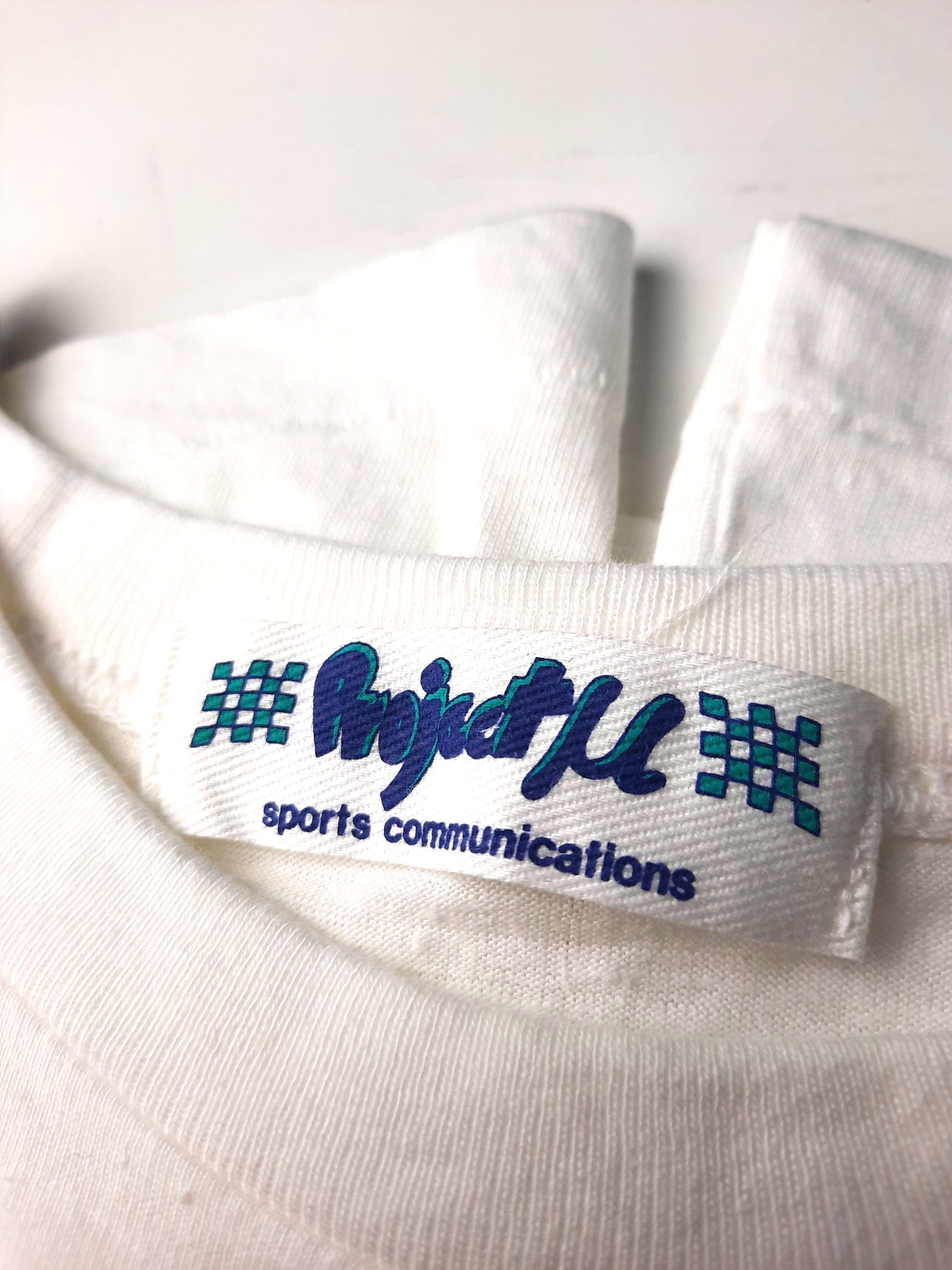 PROJECT-MU original T-shirt -Label detail photo