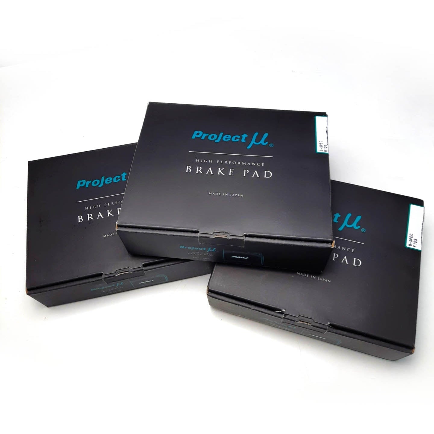 PROJECT MU B-SPEC BRAKE PADS - Box view