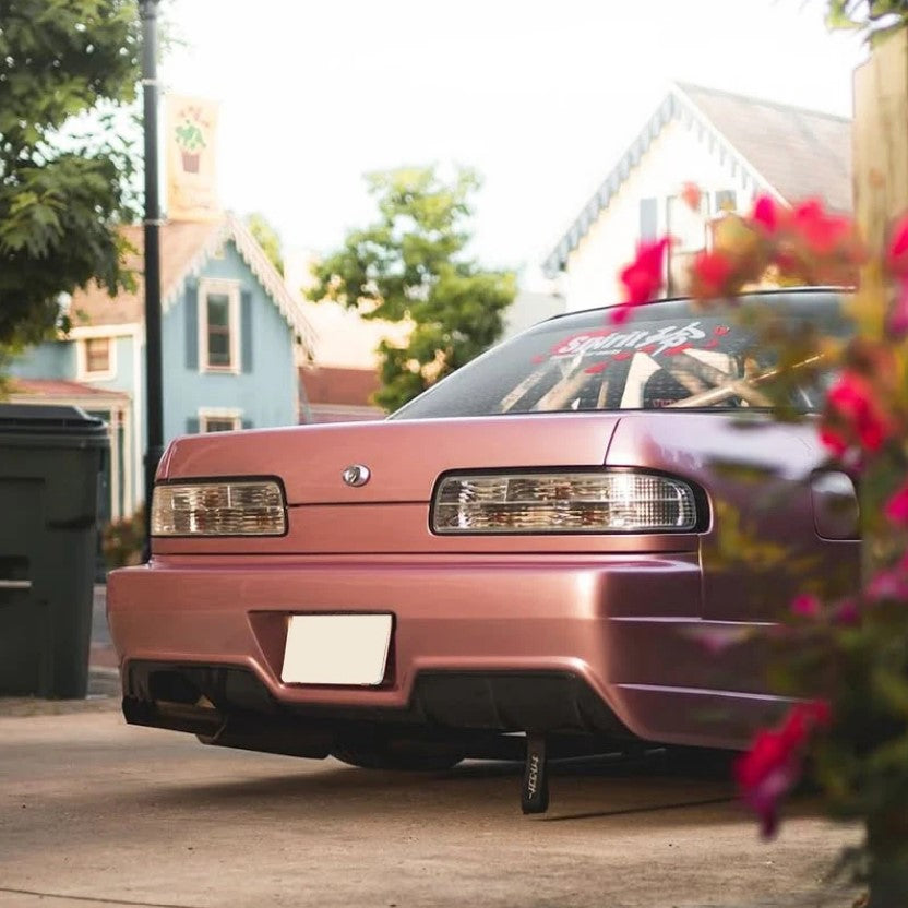 Clear Tail Lights for NISSAN SILVIA PS13 Made by 78Works in Japan -Photo example mounted on the car