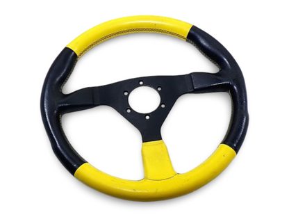 PINEAPPLE YELLOW STEERING WHEEL - Front photo