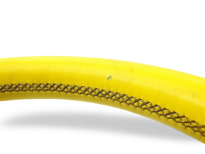 PINEAPPLE YELLOW STEERING WHEEL - Stitching detail