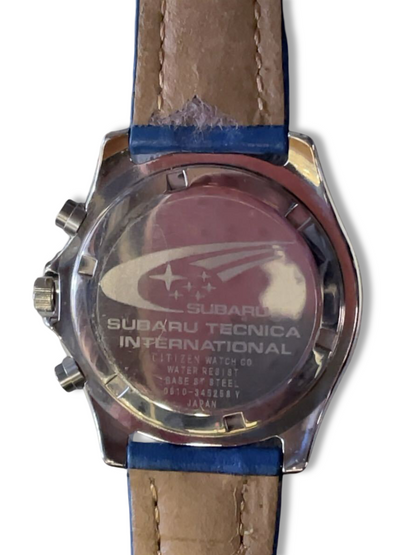 SUBARU IMPREZA WRC STI watch  - JDM Import - Strap detail