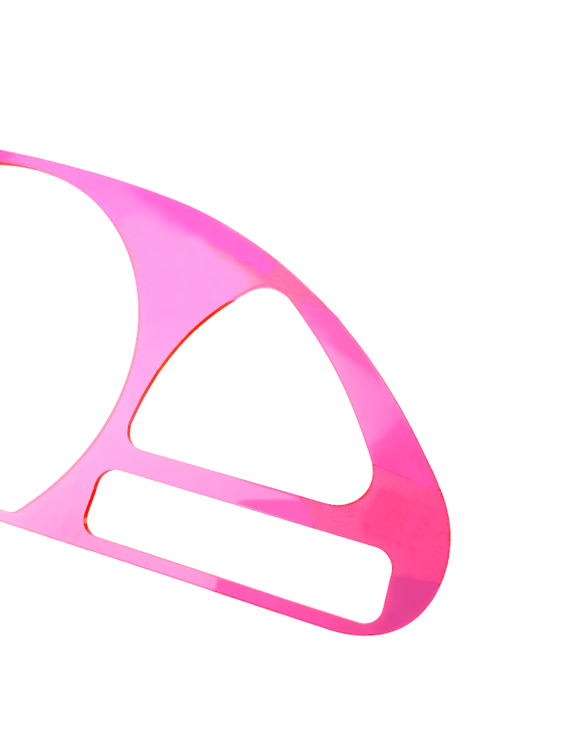 TOUGE BATTLE!™ SKELETON JDM SPEEDOMETER COVERS - Pink color