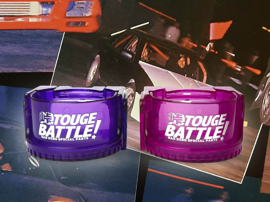 TOUGE BATTLE!™ skeleton cup holders - THE TWO COLORS SIDE BY SIDE - JDM original