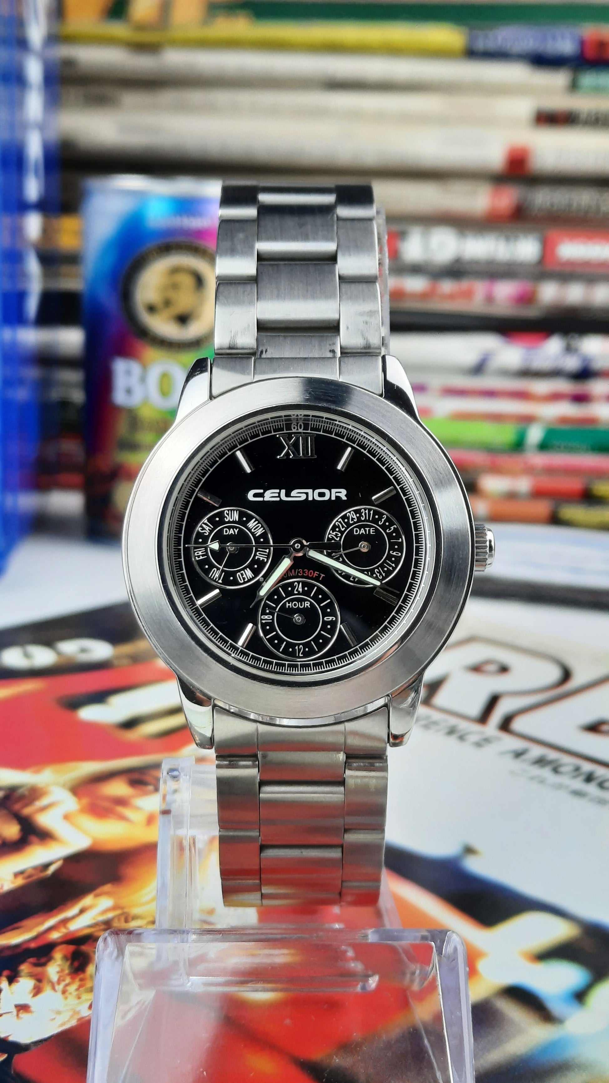 TOYOTA CELSIOR dress watch - front view - JDM Import