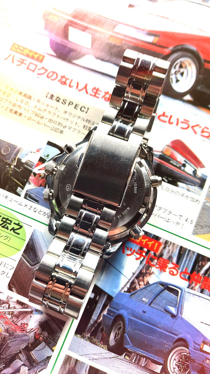 TOYOTA FORMULA 1 SEIKO CHRONOGRAPH WATCH - Strap view - JDM IMPORT