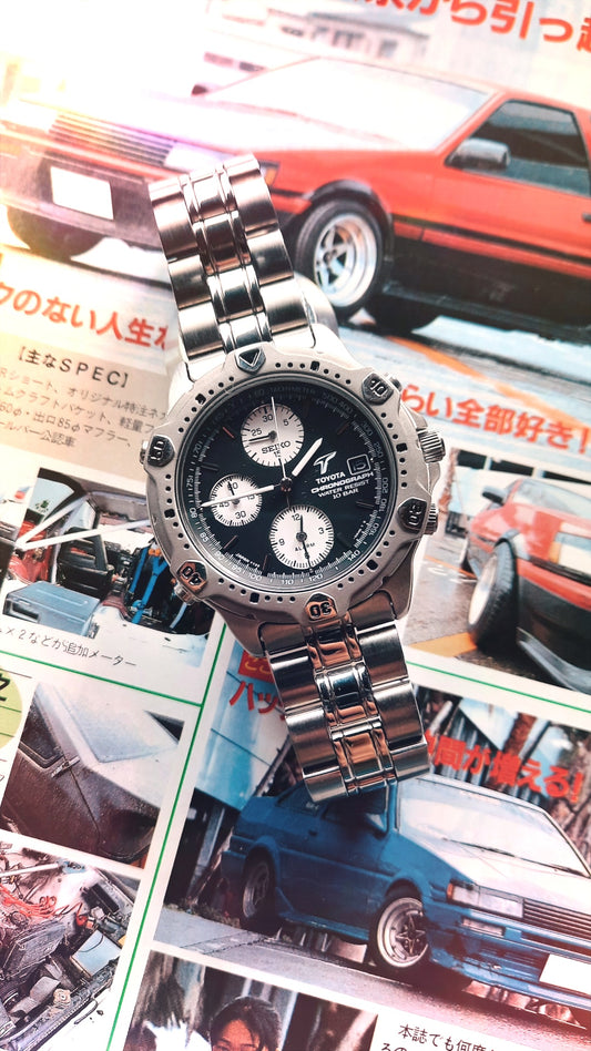 TOYOTA FORMULA 1 SEIKO CHRONOGRAPH WATCH - JDM IMPORT