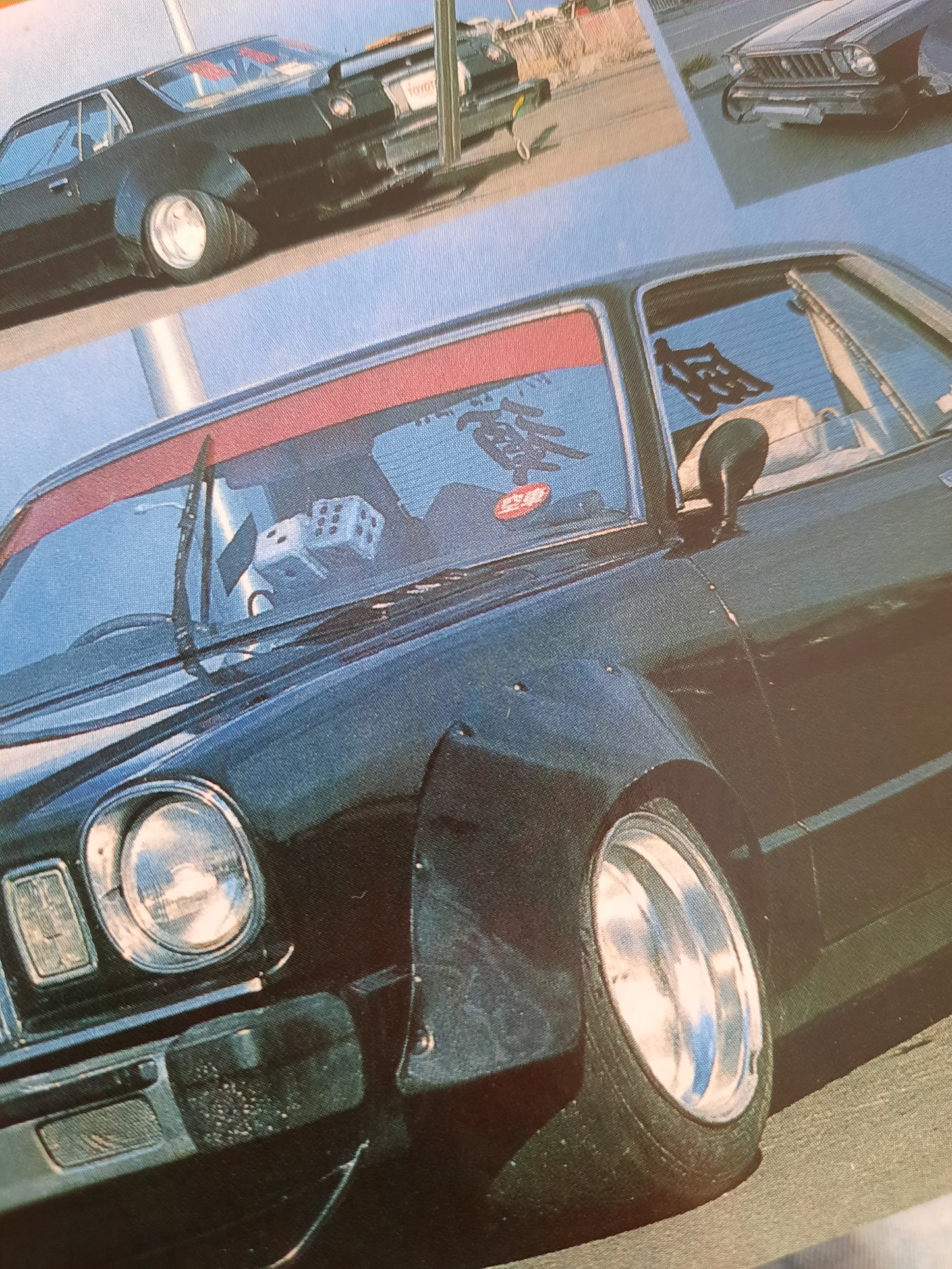 Vitaloni Californian F-1 mirrors on a Toyota Cressida - JDM Import