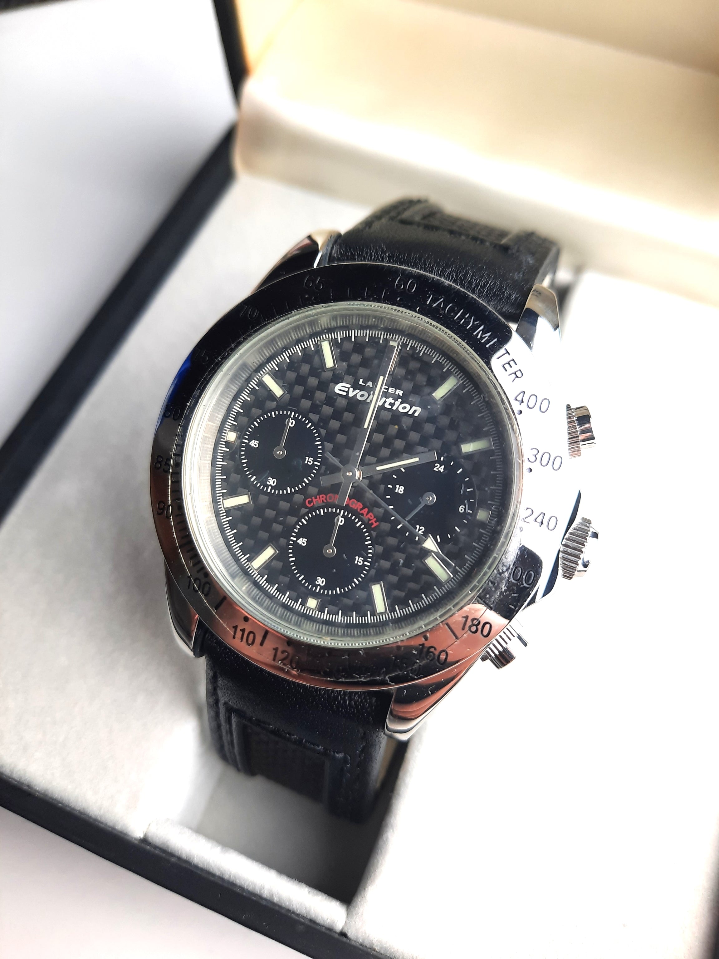 Mitsubishi Lancer Evo x Zippo Carbon Chronograph – Limited Edition