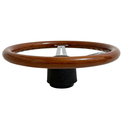 PEYTON JAPAN STEERING WHEEL + BLITZ horn button - side view