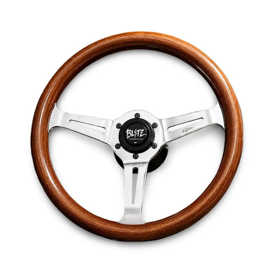 PEYTON JAPAN STEERING WHEEL + BLITZ horn button